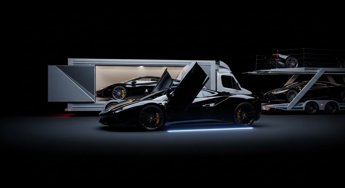 Car Transportation US Luxury Enclosed Open | Yellowfin Logistics LLC Car Transportation US Luxury Enclosed Open